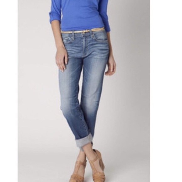 AG Simona Easy straight Leg Blue Jeans Size 27R - Picture 1 of 8